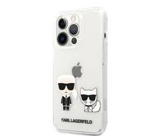 Apple iPhone 13 Pro Max Karl Lagerfeld dėklas Karl &amp; Choupette (KLHCP13XCKTR) skaidrus
