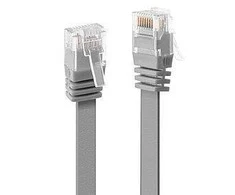 Tinklo Kabelis - LINDY Cat.6 U/UTP Tinklo Kabelis, RJ45, M/M, 250MHz, 2 m, Juodas