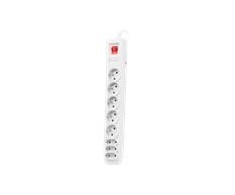 NATEC NSP-0804 Viršįtampių apsauga 8 lizdai IEC CONNECTOR 5m pilkas