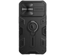 Nillkin CamShield Armor Pro dėklas, skirtas iPhone 13 Pro (juodas)