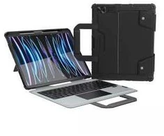 Nillkin Bumper GO Keyboard Case (Backlit Version) skirtas Apple iPad Pro 12.9 2020/2021/2022/ Air 13 2024/2025 juodos spalvos
