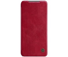 Dėklas Nillkin Poco M3 Qin Book Case Raudona