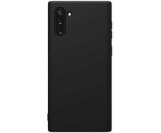 Nillkin Dėklas Nillkin Rubber Wrapped Galaxy Note 10 - Juodas universalus