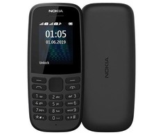 Nokia 105 (2019) TA-1174 Juodas, 1.77 ", TFT, 120 x 160 pikselių, 4 MB, 4 MB, Dual SIM, USB version microUSB