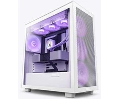 NZXT PC dėklas H7 Flow RGB midi bokštas baltas