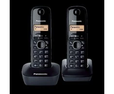 Panasonic | Belaidis | KX-TG1612FXH | Integruotas ekranas | Skambintojo ID | Juodas | Konferencinis skambutis | Telefonų knygelės talpa 50 įrašų | Belaidė jungtis