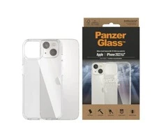 Panzer Glass PanzerGlass | Kietas dėklas | Apple | iPhone 14/13 | Išvalyti | Suderinamas su belaidžiu įkrovimu; 100% perdirbta rėmo medžiaga