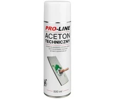 Techninis acetonas 100% purškiamas PRO-LINE purškiklis 500ml