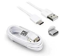 EP-DR140AWE Samsung USB-C kabelis 0.8m baltos spalvos (Bulk)