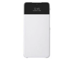 Dėklas EA725PWE Smart S View dangtelis, skirtas Samsung Galaxy A72, Baltas (Baltas)
