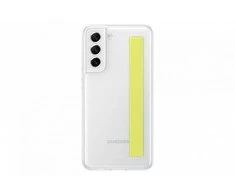 Samsung Galaxy EF-XG990CWEGWW S21 FE 5G G990 dėklas telefonui baltos spalvos Slim Strap Cover