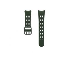 Extreme Sport silikoninis dirželis 20mm (M/L)  išmaniesiems laikrodžiams Samsung Galaxy Watch6/Watch5, Žaliai/Juoda