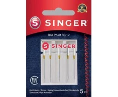 Singer Dainininkas | Rutulinė adata 80/12 5PK megztiems audiniams
