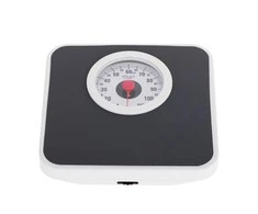 Virtuvinės svarstyklės Adler | Mechaninės vonios svarstyklės | AD 8178 | Didžiausias svoris (keliamoji galia) 120 kg | Tikslumas 1000 g | Juodas