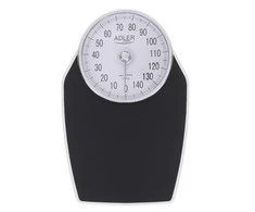 Virtuvinės svarstyklės Adler | Mechaninės vonios svarstyklės | AD 8177 | Didžiausias svoris (keliamoji galia) 150 kg | Tikslumas 1000 g | Juodas