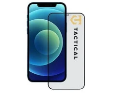 Tactical apsauginis stiklas Shield 5D skirtas Apple iPhone 12 Pro/12 Pro su juodos spalvos krašteliu