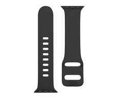 Tactical Išmaniojo laikrodžio Apple Watch silikoninis dirželis, Juodos spalvos, 38/40/41mm
