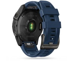Išmaniojo laikrodžio Garmin Fenix 3/5X/5X PLUS/6 Pro/6X/7X dirželis, 26 mm, Mėlynos spalvos