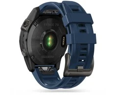 Išmaniojo laikrodžio Garmin Fenix 3/5X/5X PLUS/6 Pro/6X/7X dirželis, 26 mm, Mėlynos spalvos
