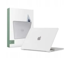 Dėklas „Tech-Protect SmartShell MacBook AIR 15 M2 / M3 / M4 / 2023-2025“ matinis skaidrus