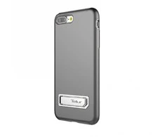 Tellur Premium Kickstand Ultra Shield dėklas iPhone 7 Plus, sidabrinis
