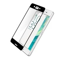 Ekrano apsauga Tellur iš 9H grūdinto stiklo, skirta Xperia XA1, juoda
