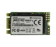 Transcend 256GB, M.2 2242 SSD 430S , SATA3 B+M Key, TLC, R/W 560/500 MB/s