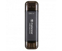 Kietasis diskas TRANSCEND ESD310C 256GB išorinis SSD diskas ESD310C USB 3.0 10GB/s, C/A tipo, greitis 1K MB/s