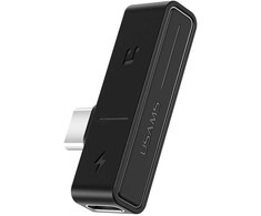 Usams USB adapteris USAMS adapteris AU12 2in1 USB-C + 3,5 mm juoda / juoda SJ386TC01 (US-SJ386)
