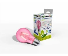 Visional LEMPA LED E27 8W AUGALAMS FILAMENTINĖ
