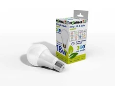 Visional LEMPA LED E27 18W AUGALAMS