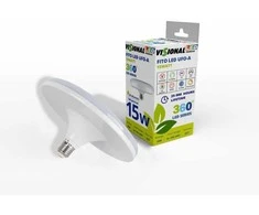 Visional 15W UFO Filament Fito LED Audzēšanas Spuldze A60 E27 Pilnīgs Spektrs 28.39 µmol/s Augu Augšanas Gaisma