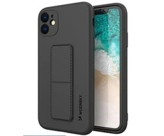 Wozinsky Kickstand dėklas skirtas iPhone 12 Pro Max, juodas