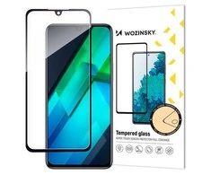 Wozinsky Full Glue Apsauginis stiklas Infinix Note 12 G96 Full Screen Protector Juodas (case friendly)
