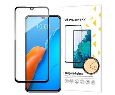 Wozinsky Full Glue Infinix Note 12 Pro Full Screen Apsauginis stiklas with Frame juodas (case friendly)