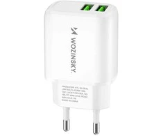Įkroviklis Wozinsky (CUWCW) (2xUSB 2.4A) baltas
