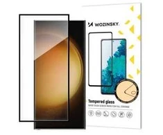 Wozinsky Full Glue Apsauginis stiklas Samsung Galaxy S24 Ultra su juodu rėmeliu