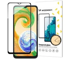 Wozinsky Full Glue Apsauginis stiklas Samsung Galaxy A04s 9H Full Screen Protector With Juodas Frame