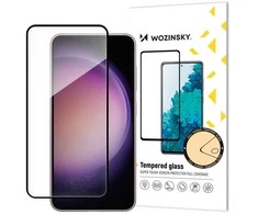 Wozinsky Full Glue apsauginis stiklas Samsung Galaxy S24 Plus with juodas frame