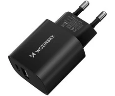 Įkroviklis Wozinsky (WGWCB) (1xUSB-C;1xUSB 3A 20W) juodas