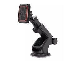 XO automobilinis laikiklis C83 magnet juodos spalvos su suction cup