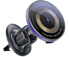 Yesido Car holder magnetic C308 induction 15W to air vent juodas