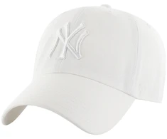 47 Brand Kepurė su snapeliu '47 New York Yankees Clean Up balta B-RGW17GWS-WHF