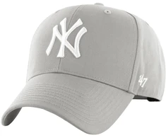 47 Brand Kepurė su snapeliu '47 New York Yankees Raised Basic jasny pilka B-RAC17CTP-GY