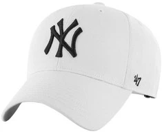 Kepurė 47brand 47 Brand MLB Niujorko „Yankees“ vaikiška kepuraitė B-RAC17CTP-WH balta, vienas dydis