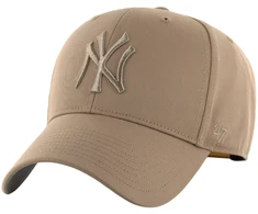 Kepurė 47brand 47 Brand MLB New York Yankees Kids Cap B-RAC17CTP-KHA Beżowe Vienas dydis