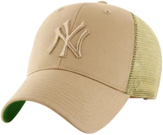 47 Brand Kepurė su snapeliu '47 New York Yankees Branson smėlio sp. / khaki B-BRANS17CTP-KH