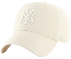 47 Brand Kepurė su snapeliu '47 New York Yankees Clean Up kreminė B-RGW17GWS-NTG