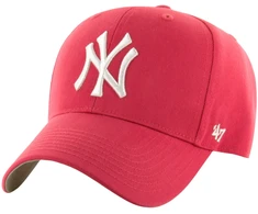 47 Brand Kepurė su snapeliu vaikams '47 New York Yankees Raised Basic koralowa B-RAC17CTP-BE_KIDS