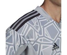 Vyriški marškinėliai adidas Condivo 22 Goalkeeper Jersey Short Sleeve pilka HB1622 (XL)